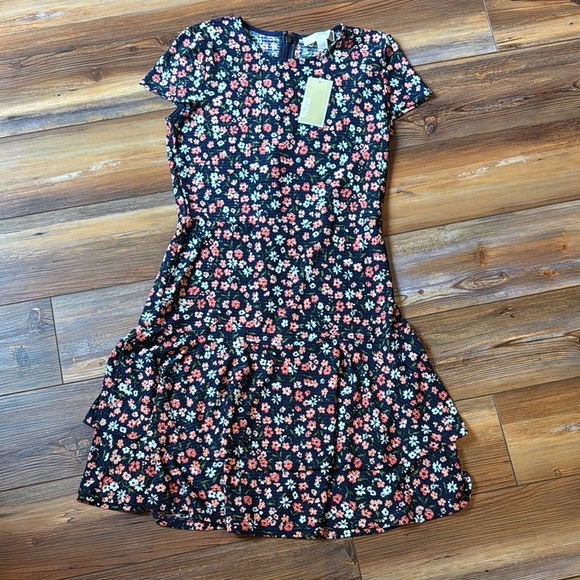 Michael Michael Kors floral tiered dress small - Picture 1 of 5